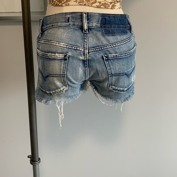 Vintage Diesel Cut-Off Denim Shorts - Picture 1 of 11
